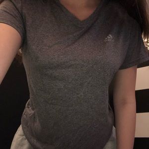 Adidas grey t shirt